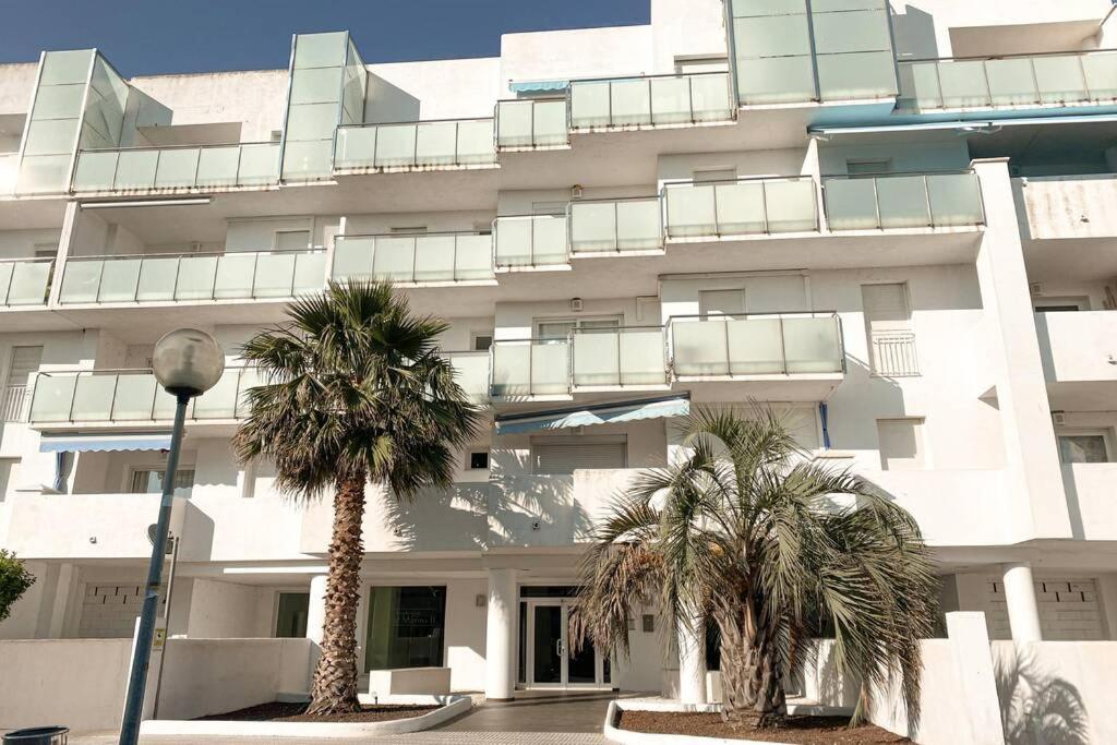 Apartamento Blue Marina - Terraza, piscina y Wifi gratis Rosas Exterior foto
